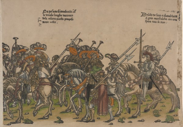 Ceremonial Procession in Bologna on 5 November 1529, on the Occasion of Charles V's Coronation by Po