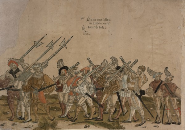Ceremonial Procession in Bologna on 5 November 1529, on the Occasion of Charles V's Coronation by Po
