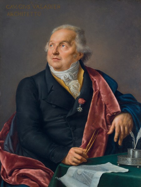 Portrait of the Architect Giuseppe Valadier (1762-1839) , 1827.