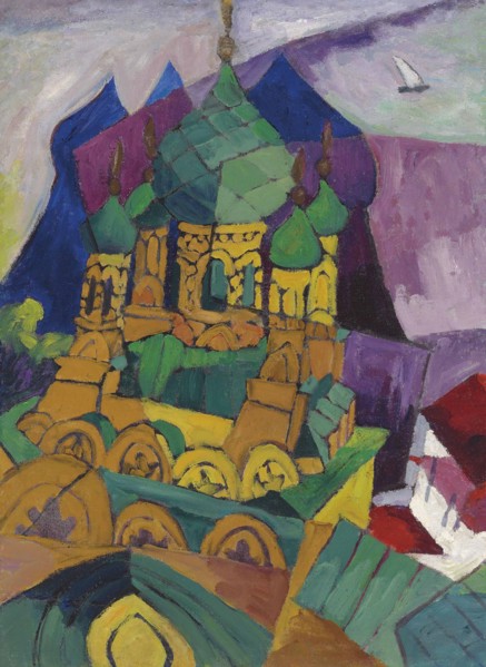Church in Alupka, 1916.