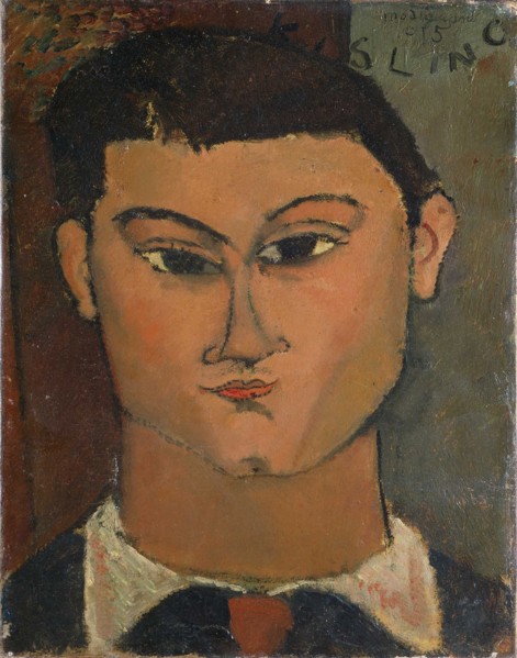 Portrait of the Painter Moise Kisling (1891-1953) , 1915.