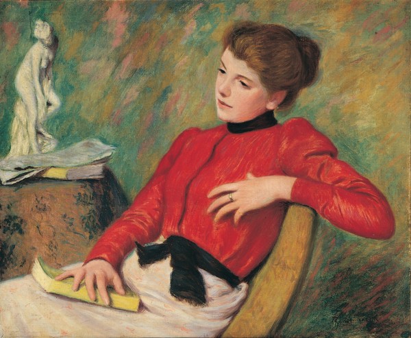 Riflessione, c. 1895.