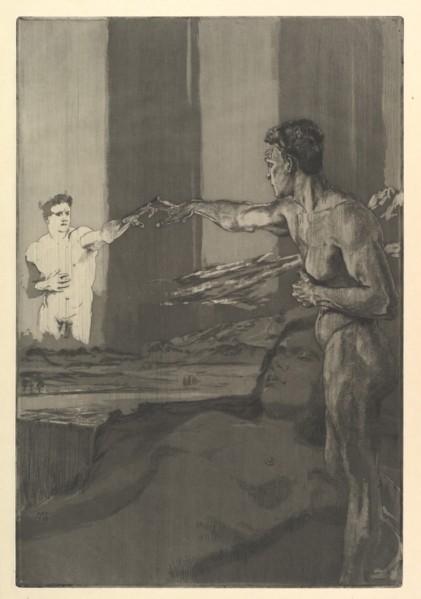 Philosopher (from the series On Death II), 1898-1910.