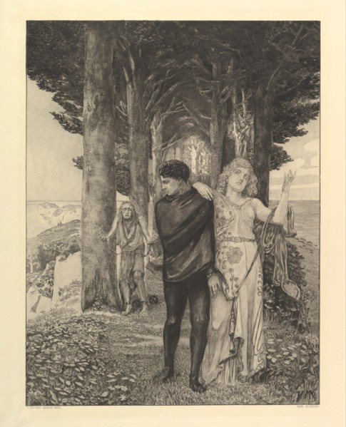 Genius (Artist). From the series On Death II), 1898-1910.