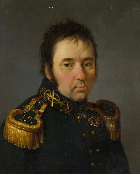 Portrait of Vasily Mikhailovich Golovnin (1776-1831), Mid of 1810s.