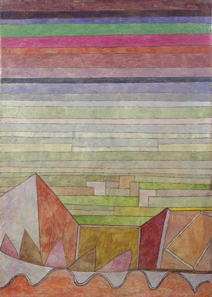 View into the Fertile Country (Blick in das Fruchtland), 1932.