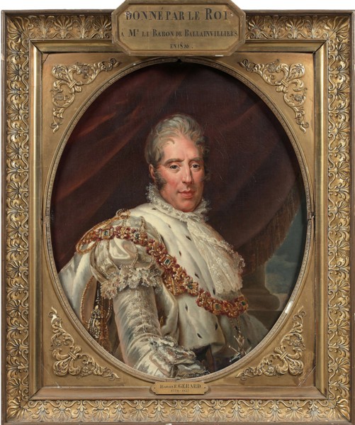 Portrait of King Charles X of France (1757-1836).