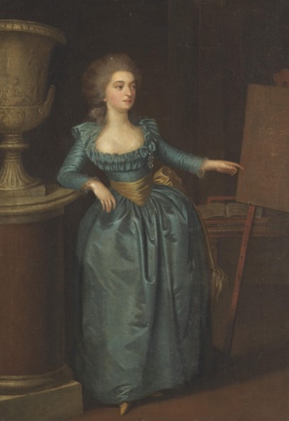 Portrait of Countess Varvara Nikolayevna Golovina (1766-1821), née Golitsyna.