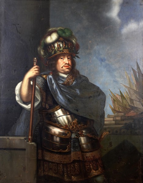 Portrait of King Charles X Gustav of Sweden (1622-1660).