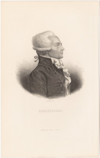 Maximilien de Robespierre (1758-1794).