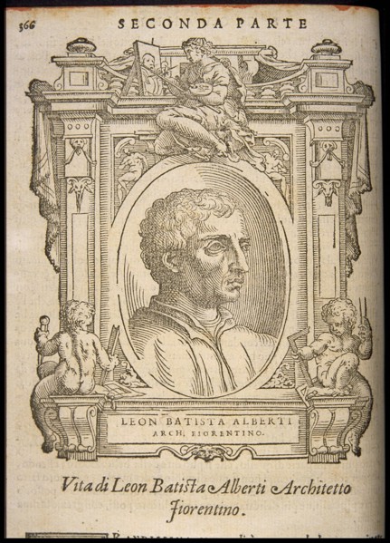 Leon Battista Alberti, ca 1568.