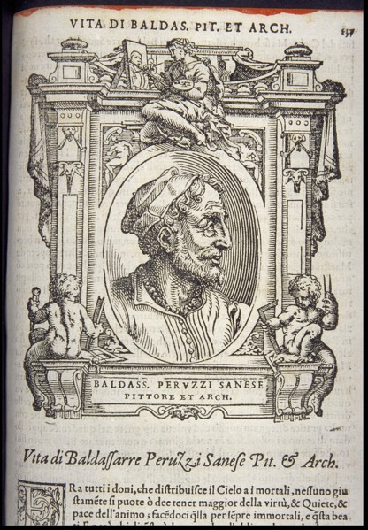 Baldassare Peruzzi, ca 1568.
