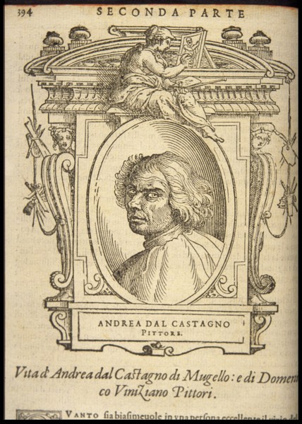 Andrea del Castagno, ca 1568.