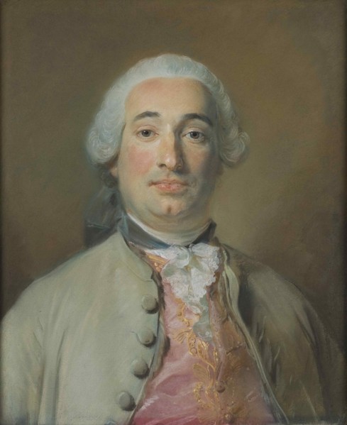 Portrait of Joseph Thérèse Michel de Grilleau (1717-1789) , 1751.