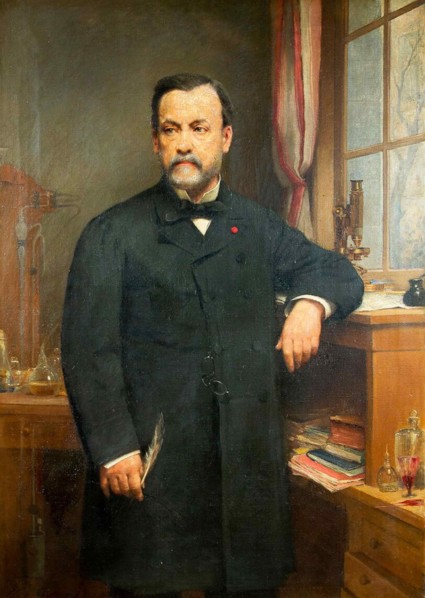 Portrait of Louis Pasteur (1822-1895).