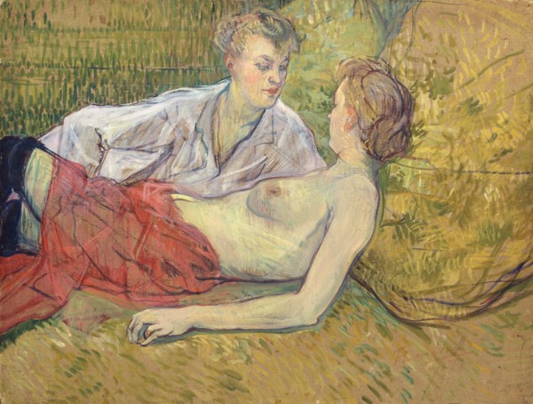 Les deux amies, 1895.