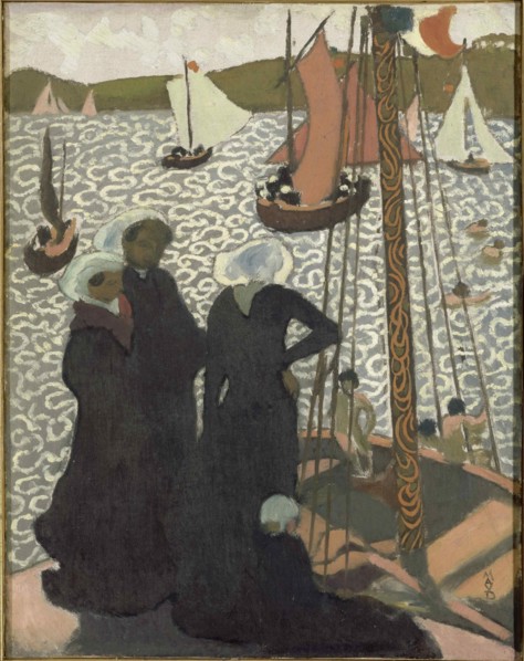 Maurice Denis, Régates à Perros-Guirec, 1892