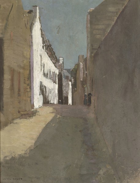 Rue à Douarnenez, c. 1880.