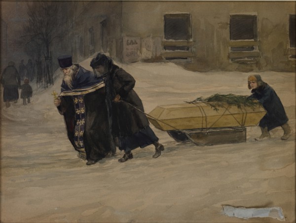 The father's funeral , 1918-1923.