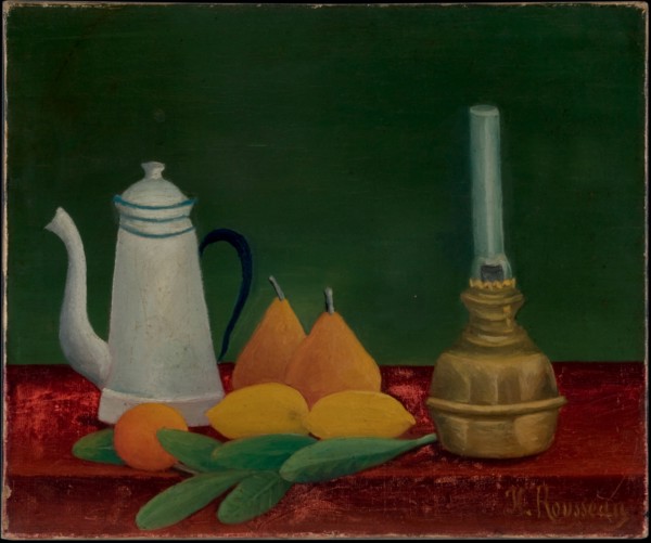 Rousseau, Nature Morte à la cafetière