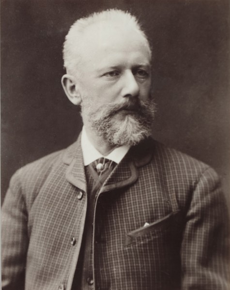 Portrait of the composer Pyotr Ilyich Tchaikovsky (1840-1893), 1887.