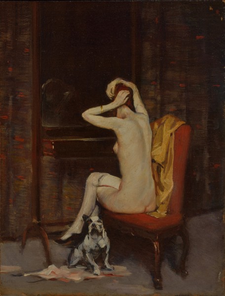 Toilet, c. 1920.
