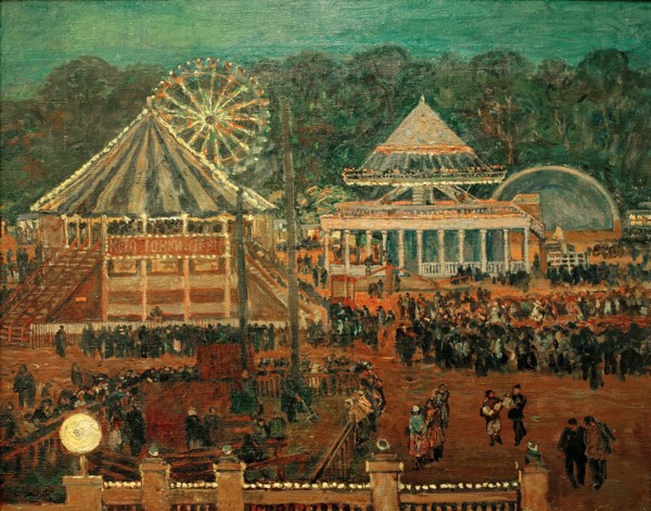 Gorky Central Park of Culture and Leisure, 1933. Creator: Vogeler, Heinrich (1872-1942).
