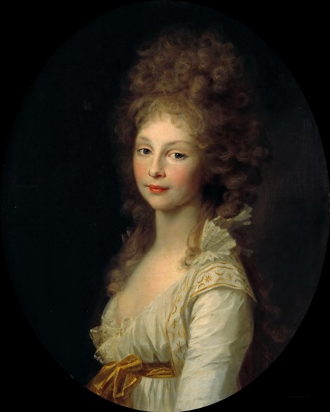 Princess Frederica Charlotte of Prussia (1767-1820), 1797-1798. Creator: Tischbein, Johann Friedrich August (1750-1812).