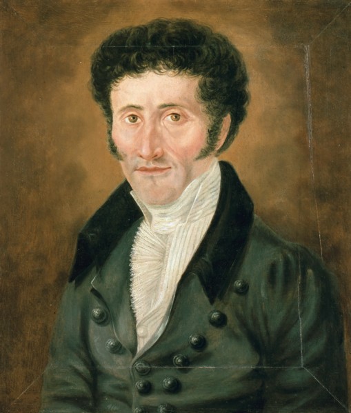 Self-Portrait. Creator: Hoffmann, Ernst Theodor Amadeus (1776-1822).