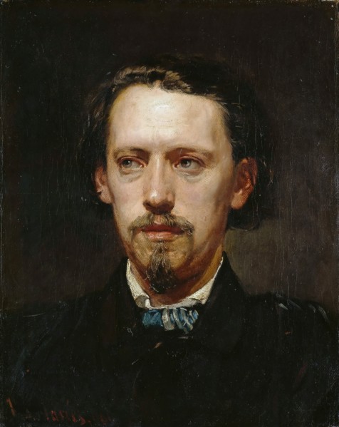 Portrait of Heinrich Anton Heger (1832-1888), 1861. Creator: Marées, Hans von (1837-1887).