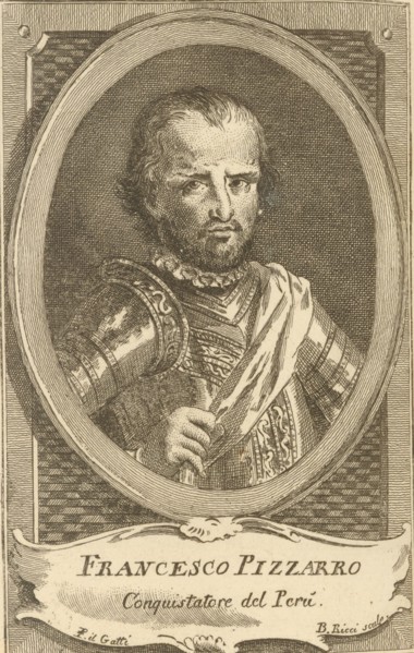Portrait of Francisco Pizarro, 1778. Creator: Anonymous.