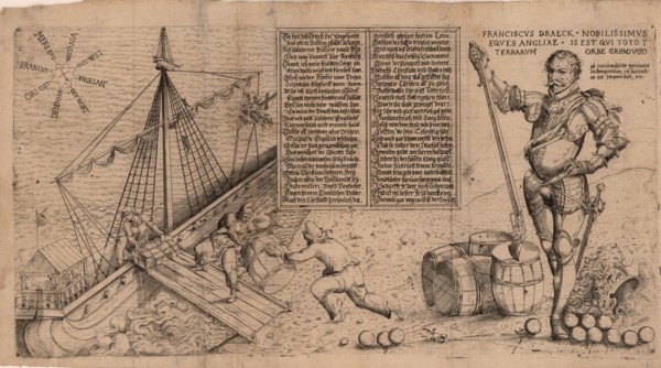 Sir Francis Drake, ca 1588. Creator: Anonymous.