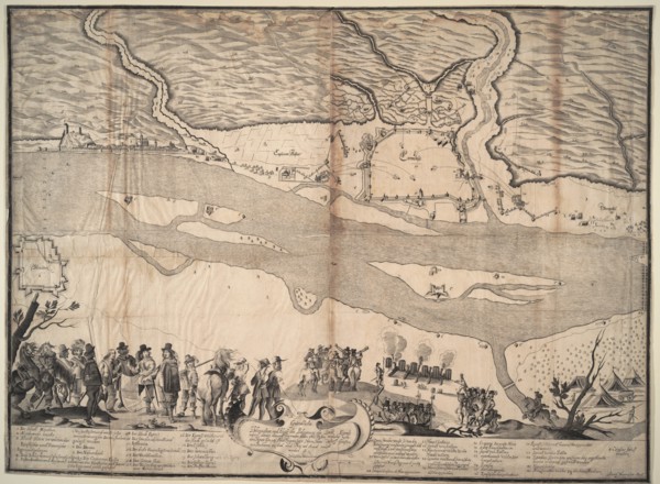 The town of Krems conquered again by the Imperial army in May 1646, 1646.
