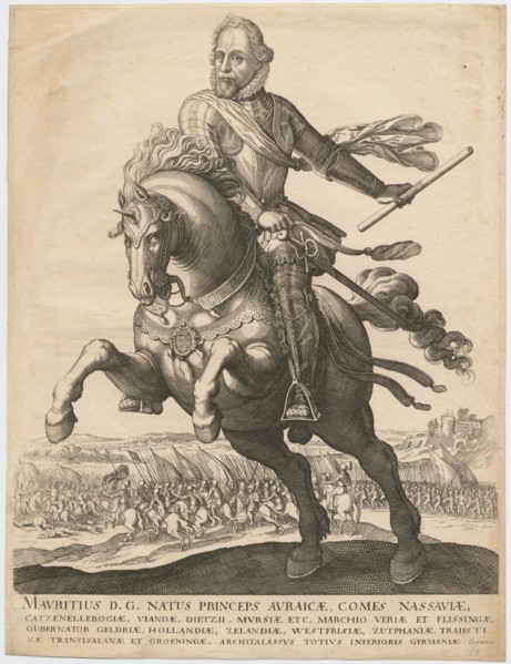 Portrait of Prince Maurice of Orange (1567-1625), 1630.