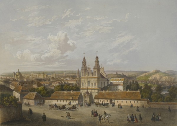 The Mission Church in Vilnius, 1847.