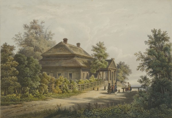 Mereczowszczyzna, birthplace of Tadeusz Kosciuszko, 1847-1852.