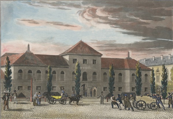 The Warsaw Arsenal, 1829.