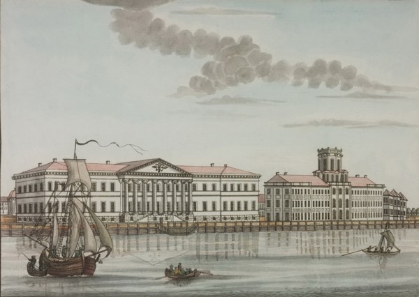 The Academy of Science in St. Petersburg, Between 1792 and 1820.