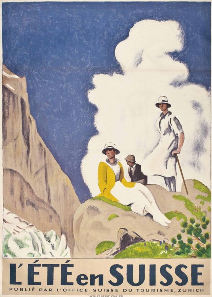 L'ete en Suisse, 1921.