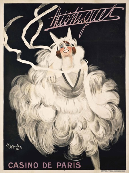 Cappiello, affiche pour le spectacle de Mistinguett, 1920