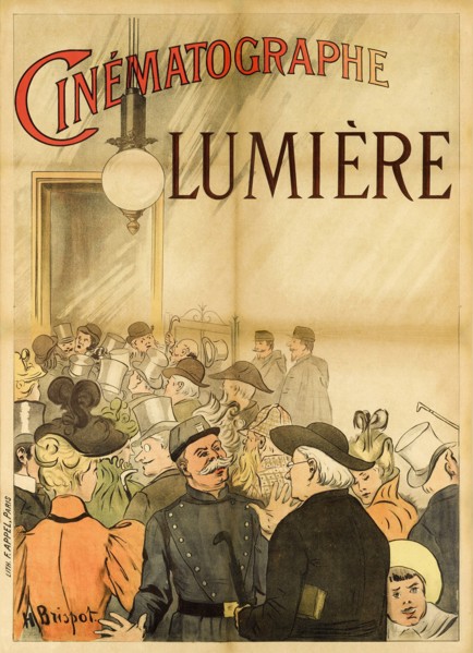 Cinématographe Lumière, 1896.