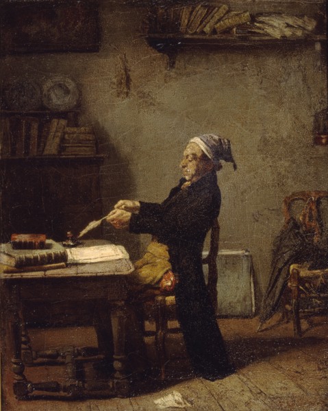Scientist at work.