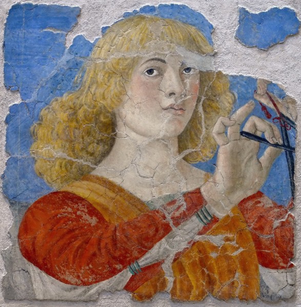 Musician angel, c1480.