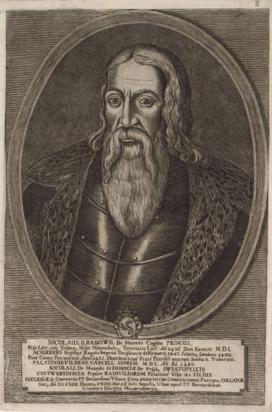 Nicolas II Radziwill the Old (ca 1450-1509). From: Icones Familiae Ducalis Radivilianae, 1758.