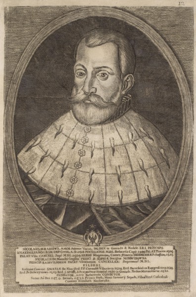 Mikolaj II Radziwill (1470-1521). From: Icones Familiae Ducalis Radivilianae, 1758.