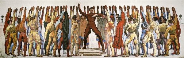 Unanimity (The oath). Second version, 1912-1913.