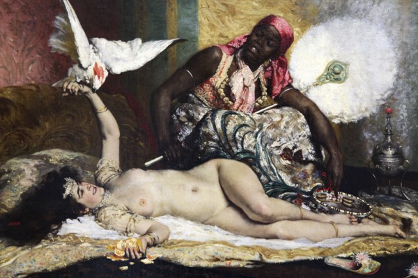'Odalisque', 1880s. Artist: Ferdinand Roybet