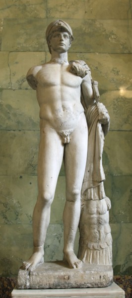 Statue of a Roman as a hero, 1st century. Artist: Unknown