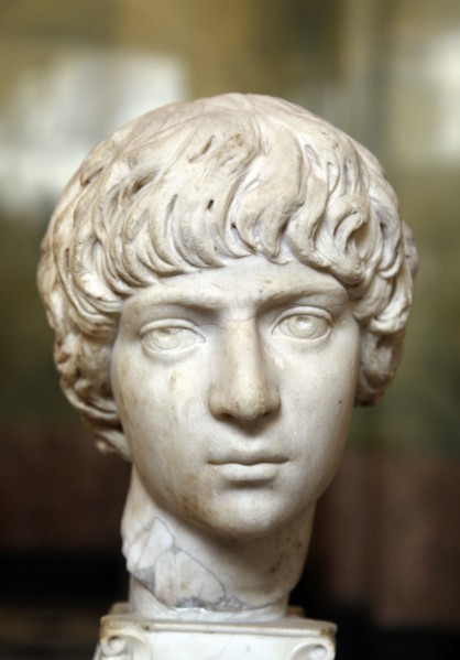 Roman portrait head of a boy, last quarter of 2nd century. Artist: Unknown
