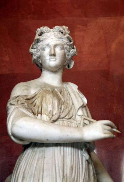 Statue of Clio, Muse of History. Artist: Unknown